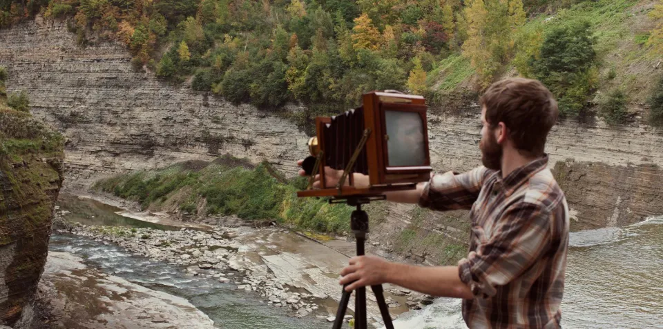Gelatin Dry Plates In The Woods Of Letchworth State Park George