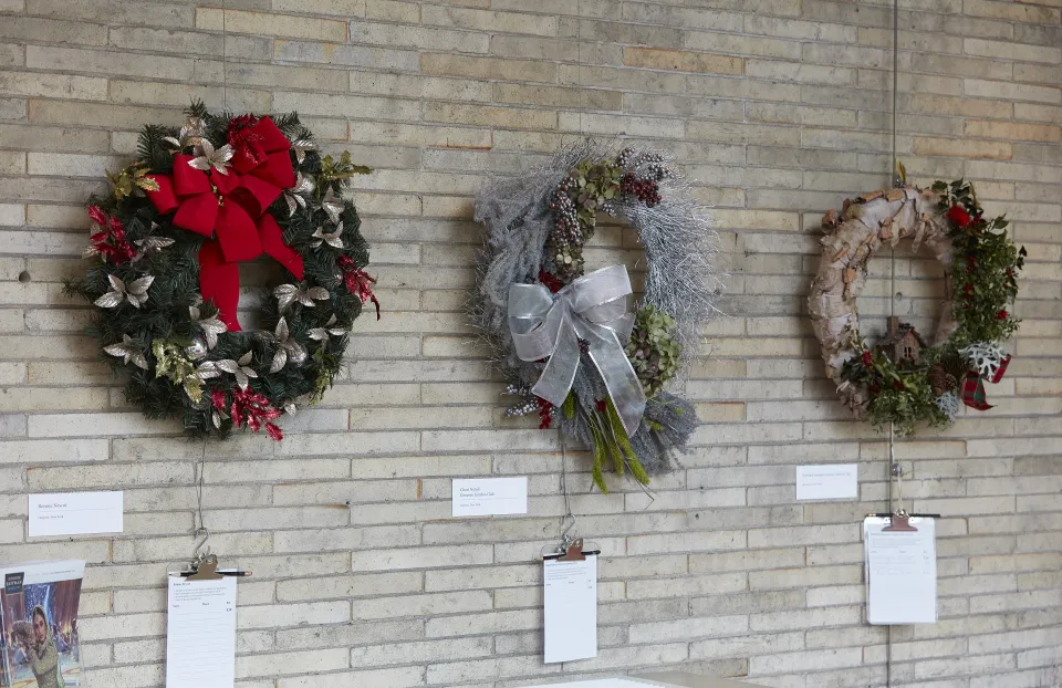 Wreath Display & Silent Auction Eastman Museum