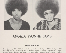 Wanted poster (Angela Davis)