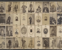 Photographs received by the United State Post Office's Dead Letter Office, ca. 1865.