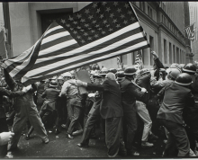 Pro‑Vietnam‑War Demonstration, New York, 1970.