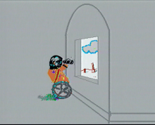 Still from Easing the Passing (of the Hours) 