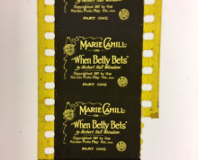Film clipping from the collection