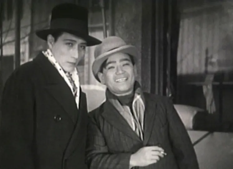 Still from Walk Cheerfully (1930)