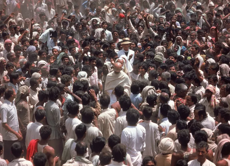 Still from GANDHI