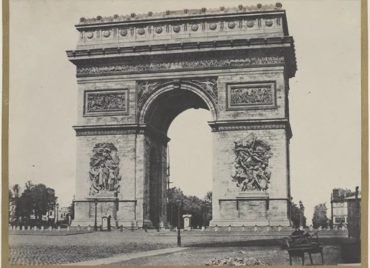 Arc de Triomphe de l’Etoile, à Paris