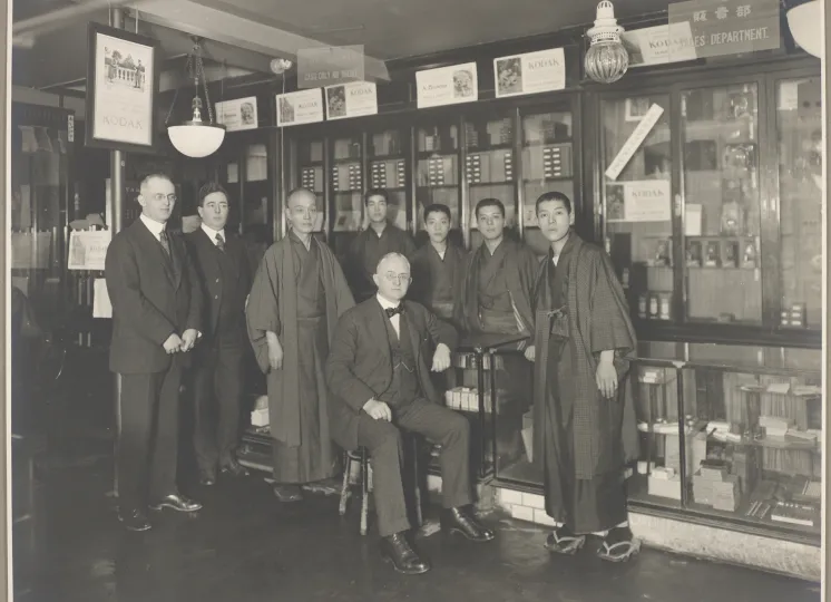 George Eastman in Japan in 1920