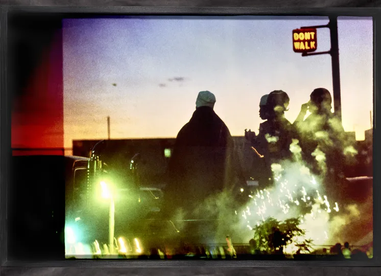 Inkjet print titled "Acid Rain" 