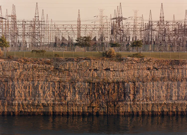 Niagara Power Project, Niagara Falls, New York, September 1981, by John Pfahl