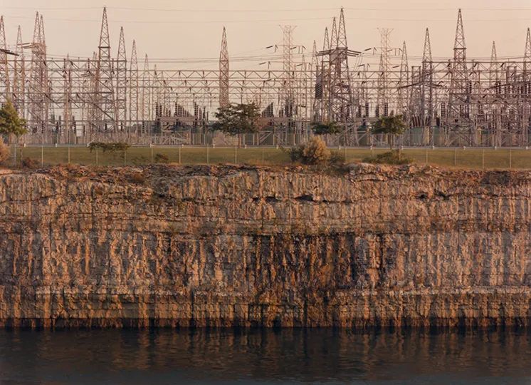 Niagara Power Project, Niagara Falls, New York, September 1981, by John Pfahl