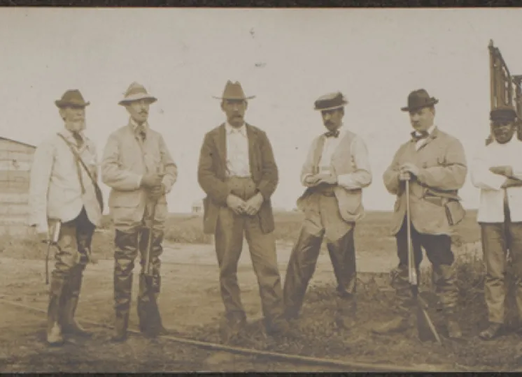 George Eastman and Party, North Dakota Trip