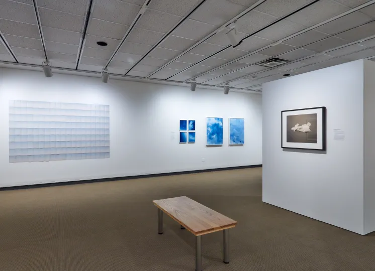 Installation view of gallery