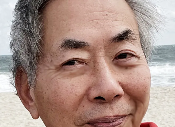 Portrait of artist Baldwin Lee