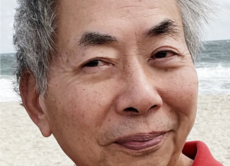Portrait of artist Baldwin Lee