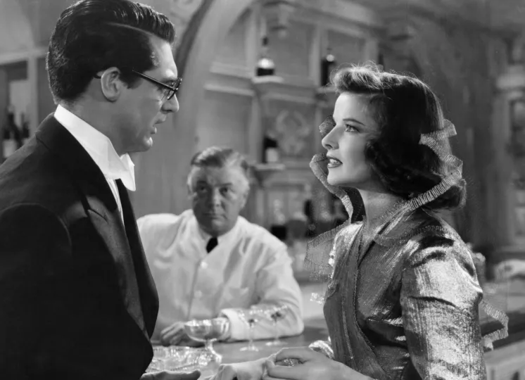 still from Bringing Up Baby  