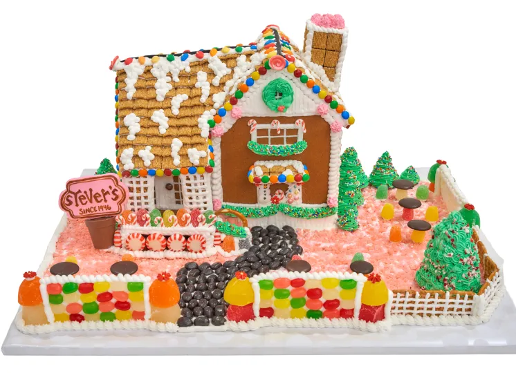 A gingerbread creation from this year's display