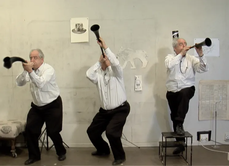 Still from Carnets d’Egypte—Fanfare 1'30" (Drawing Lesson 44)