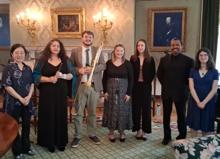 Faculty and students from Nazareth University School of Music