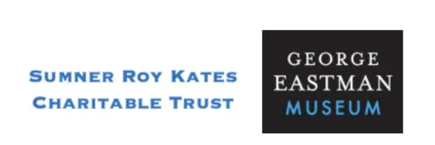 Text logo for Sumner Roy Kates Charitable Trust and the George Eastman Museum