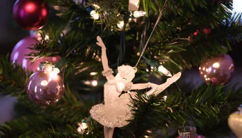 Decorated holiday tree