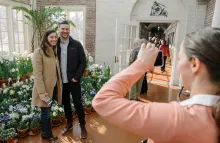 Photo of Dutch Connection, flowers on view throughout historic mansion
