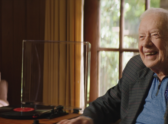 still from Jimmy Carter: Rock & Roll President