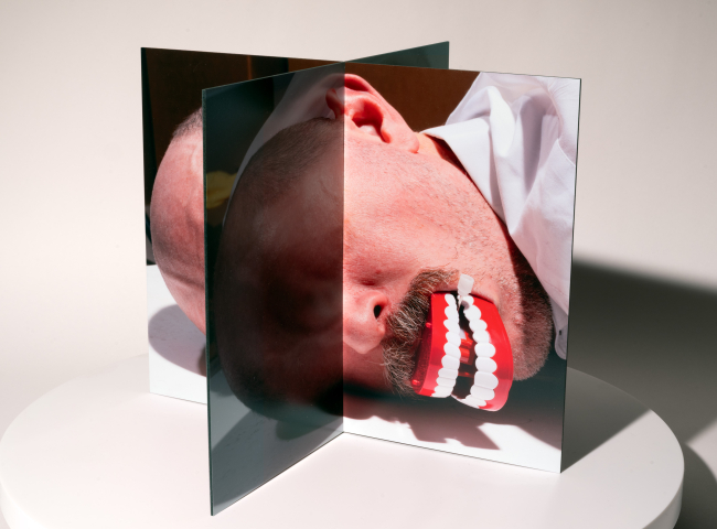 Film object mouth by Lucas Blalock