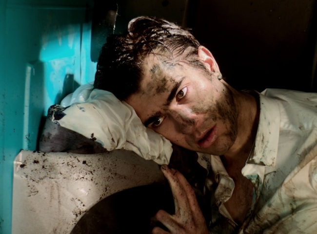 Still from A VERY TIGHT PLACE
