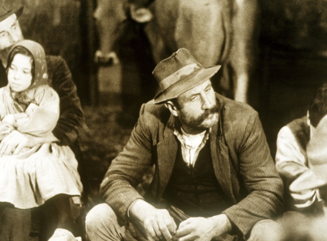 Still from TREE OF WOODEN CLOGS