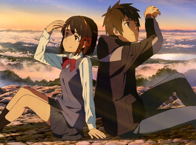Still from Your Name.