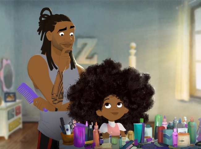 Still from Hair Love