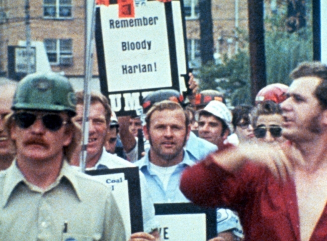 still from Harlan County USA