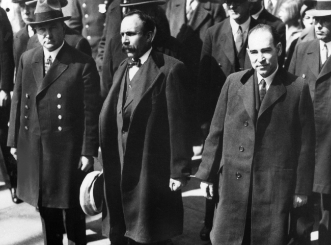 still from Sacco e Vanzetti
