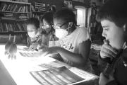 Javiair, Mrs. Martha, Nhaziah, and Chris