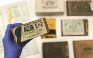 Samples of AZO boxes and paper