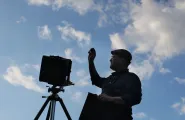 Mark taking a photograph