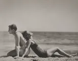 Nickolas Muray (American, b. Hungary, 1892–1965), Joan Crawford and Douglas Fairbanks Jr., Santa Monica, California, 1929. Gelatin silver print. George Eastman Museum, gift of Mrs. Nickolas Muray. © Nickolas Muray Photo Archives