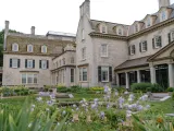 Photo of the gardens at George Eastman Museum