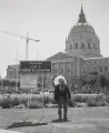 Zig Jackson (Mandan, Hidatsa and Arikara Nation, b. 1957), City Hall, San Francisco, CA, 1997. Inkjet print. Loan courtesy the artist and Andrew Smith Gallery. © Zig Jackson/Andrew Smith Gallery