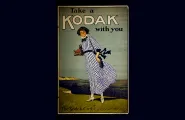 Kodak ad featuring the Kodak Girl