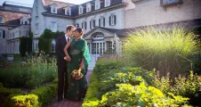 Wedding photograph taken in the Terrace Garden